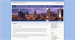 Desktop Screenshot of casmtax.com